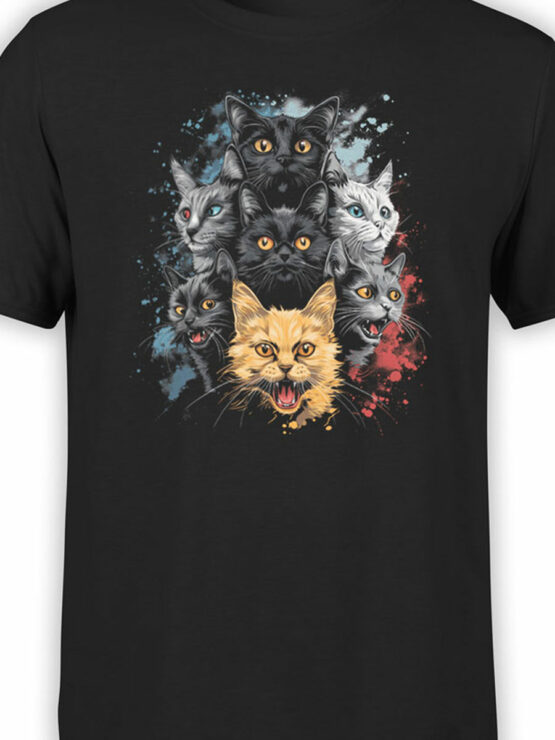 2230 Cats T-Shirt Front Color