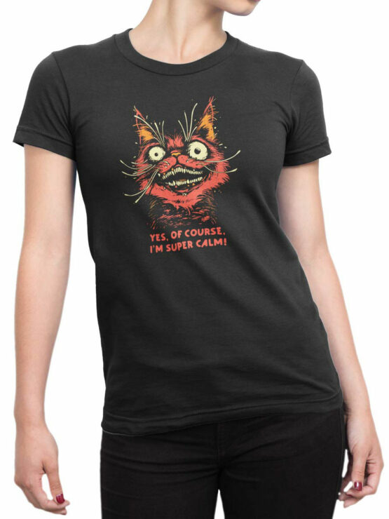 2234 Chill Level T-Shirt Front Woman