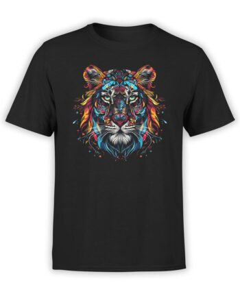 2237 Tribal Spirit Tiger T-Shirt Front