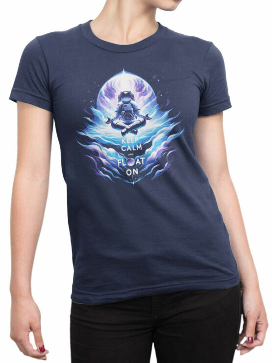 2244 Zen Cosmonaut T-Shirt Front Woman