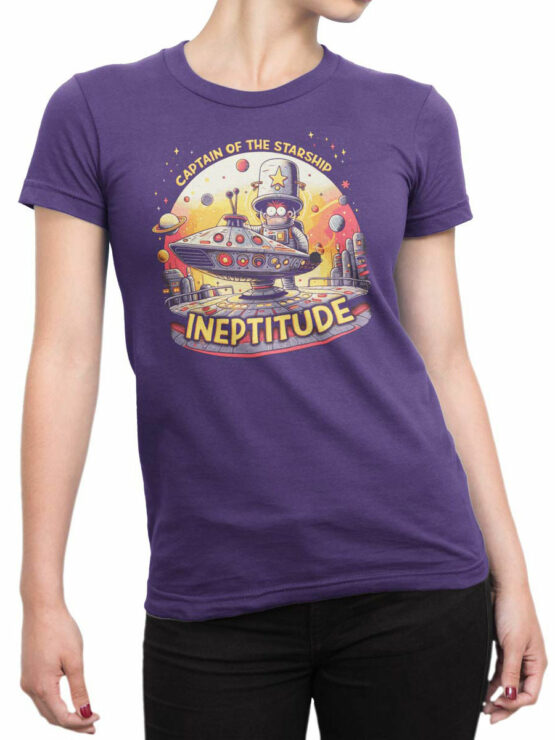 2247 Galactic Goof T-Shirt Front Woman