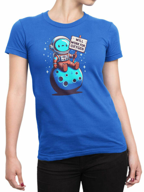 2249 Cosmic Hustle T-Shirt Front Woman