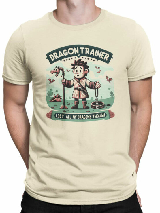 2252 Dragon Trainer T-Shirt Front Man
