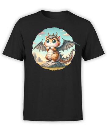 2253 DragonCat Fusion T-Shirt Front