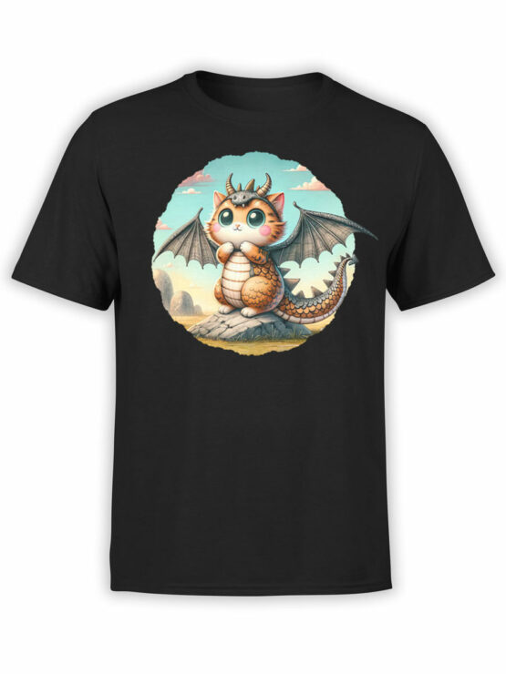 2253 DragonCat Fusion T-Shirt Front