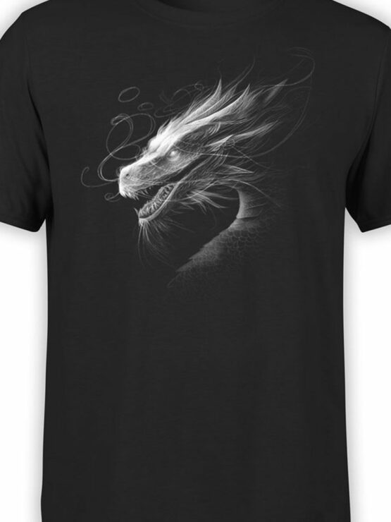 2254 Mystic Smoke Dragon T-Shirt Front Color