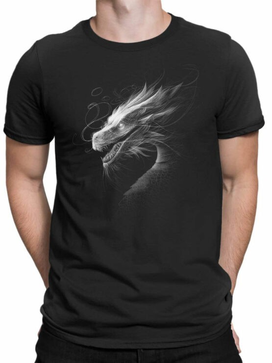 2254 Mystic Smoke Dragon T-Shirt Front Man