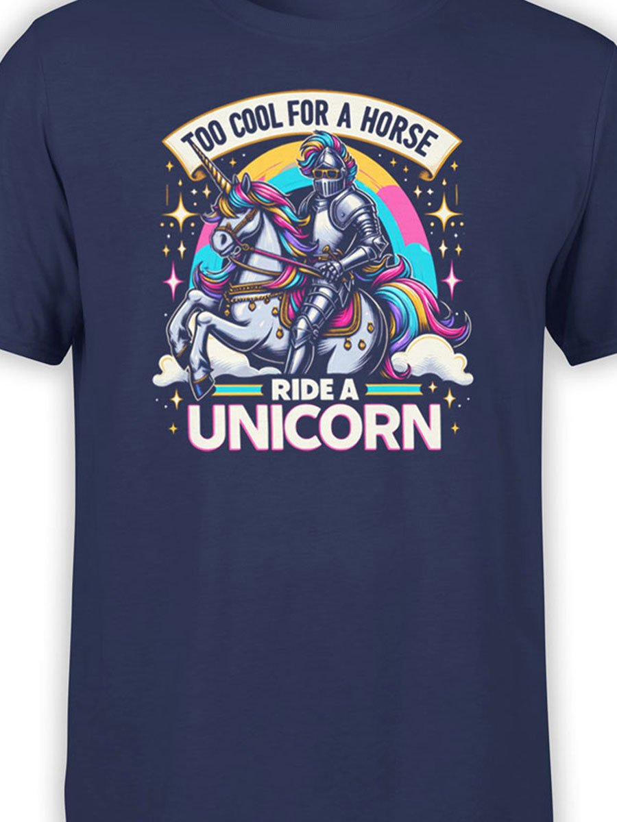 2264 Unicorn Rider T-Shirt Front Color