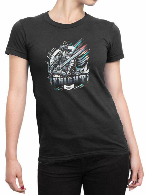 2267 Knight Mode T-Shirt Front Woman