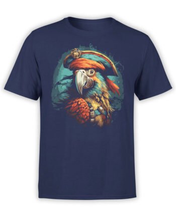 2277 Parrot Captain T-Shirt Front