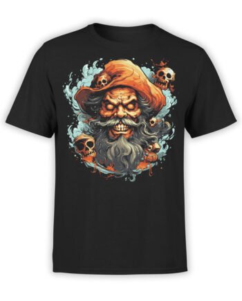 2287 Cursed Captain T-Shirt Front