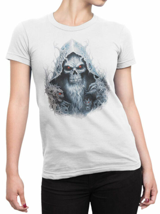 2300 Ghastly Visage T-Shirt Front Woman