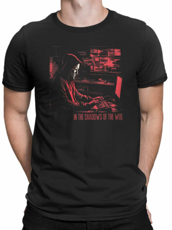 2303 Web Shadow T-Shirt Front Man