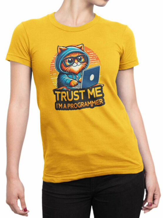2309 Code Whiskers T-Shirt Front Woman