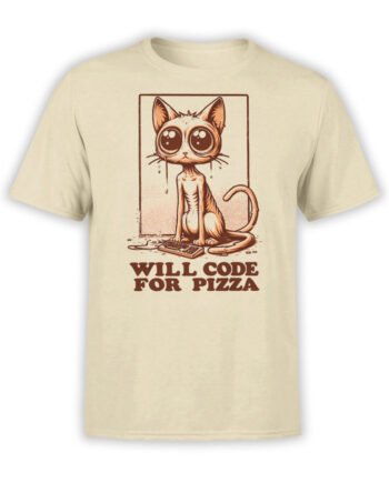 2310 PizzaCoder T-Shirt Front