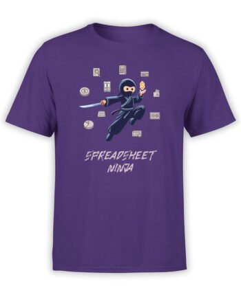 2322 Spreadsheet Ninja T-Shirt Front