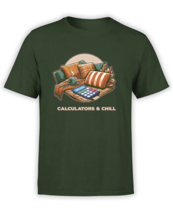 2323 Calculators & Chill T-Shirt Front