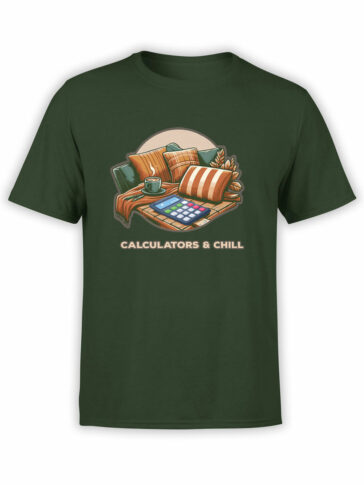 2323 Calculators & Chill T-Shirt Front