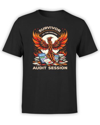 2324 Audit Session Survivor T-Shirt Front