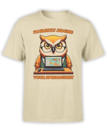 2325 Judgmental Owl T-Shirt Front