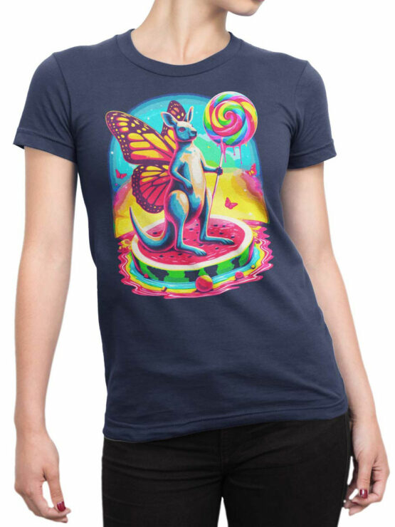 2332 Lollipop Kangaroo T-Shirt Front Woman