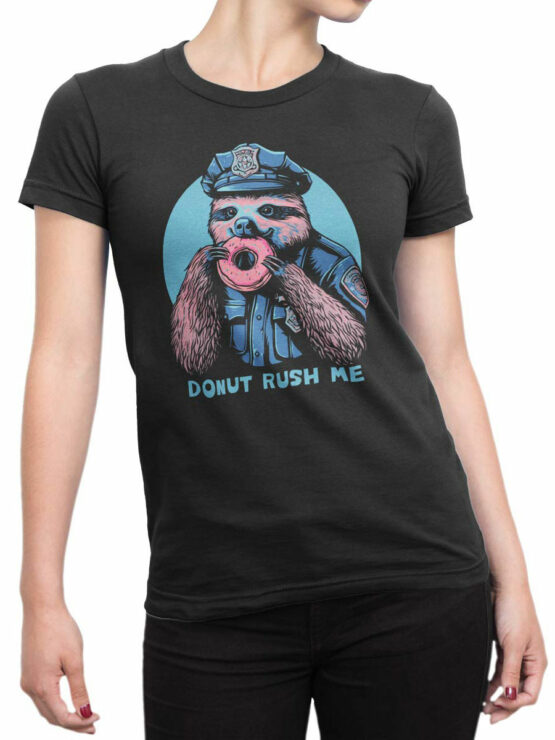 2349 Donut Rush Me T-Shirt Front Woman