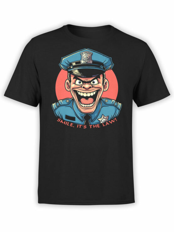 2350 Smile Enforcement T-Shirt Front