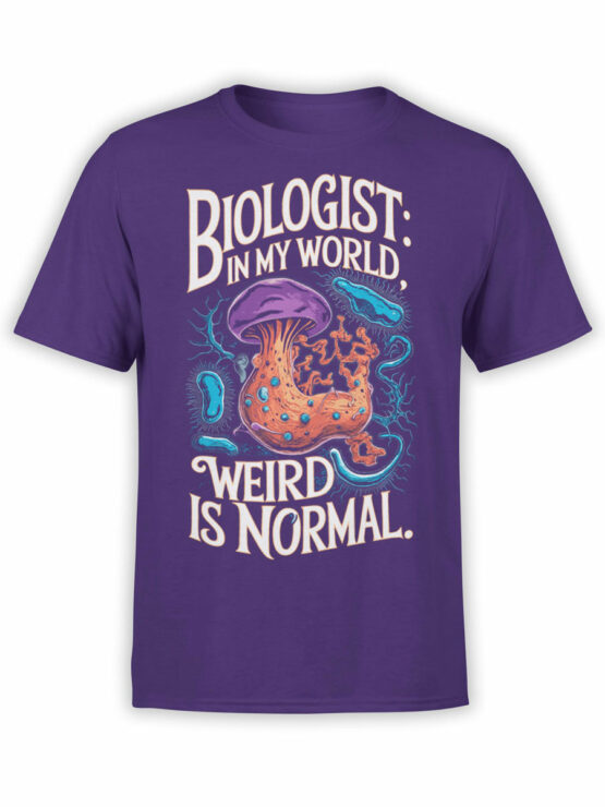 2371 Biologist Weird T-Shirt Front