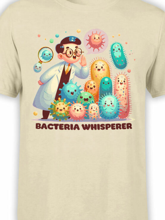 2373 Bacteria Whisperer T-Shirt Front Color