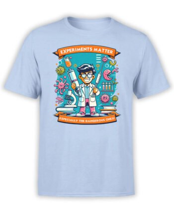 2374 Dangerous Experiments T-Shirt Front