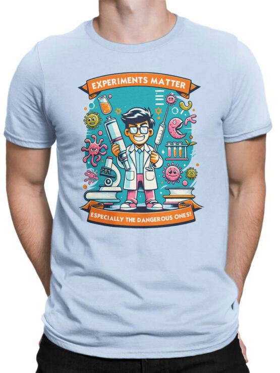 2374 Dangerous Experiments T-Shirt Front Man