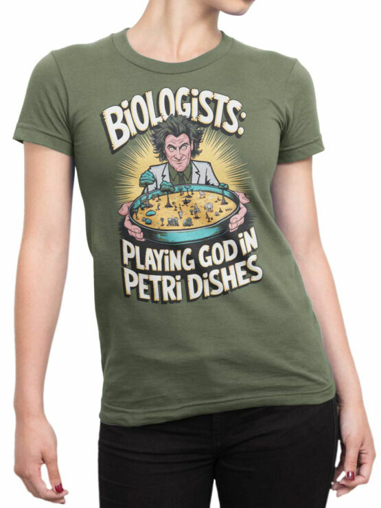 2378 Petri Dish Mastermind T-Shirt Front Woman