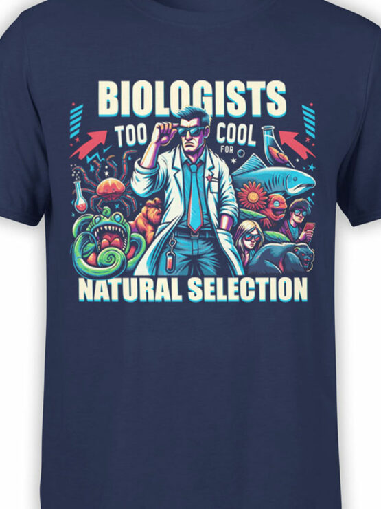 2380 Too Cool for Natural Selection T-Shirt Front Color