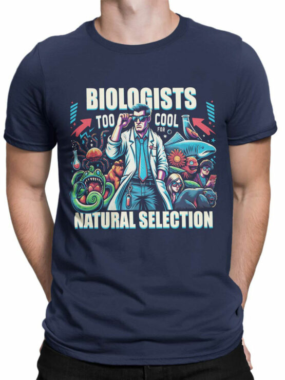 2380 Too Cool for Natural Selection T-Shirt Front Man