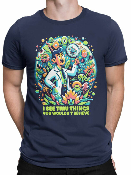 2382 Microbe Explorer T-Shirt Front Man