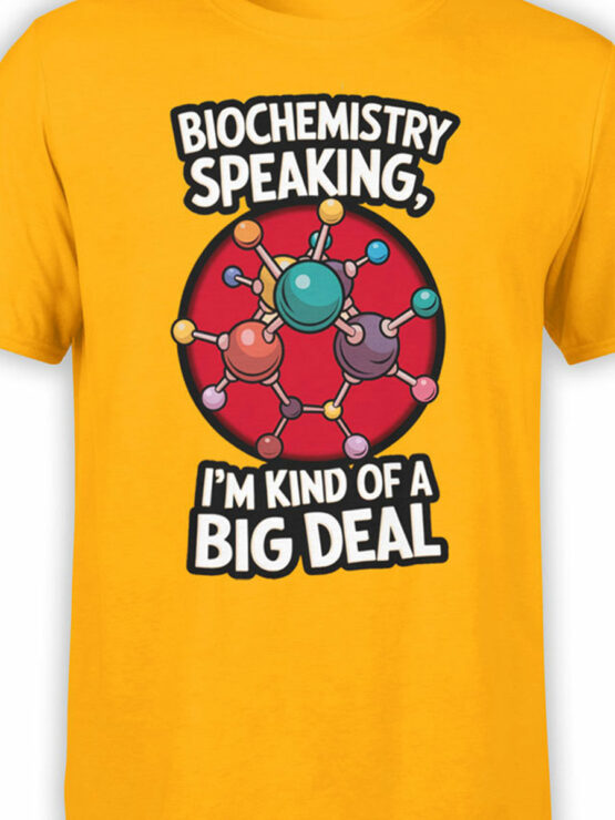 2384 Big Deal Biochemistry T-Shirt Front Color