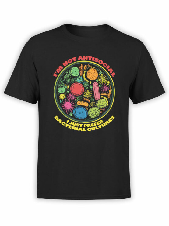 2386 Bacterial Culture Enthusiast T-Shirt Front