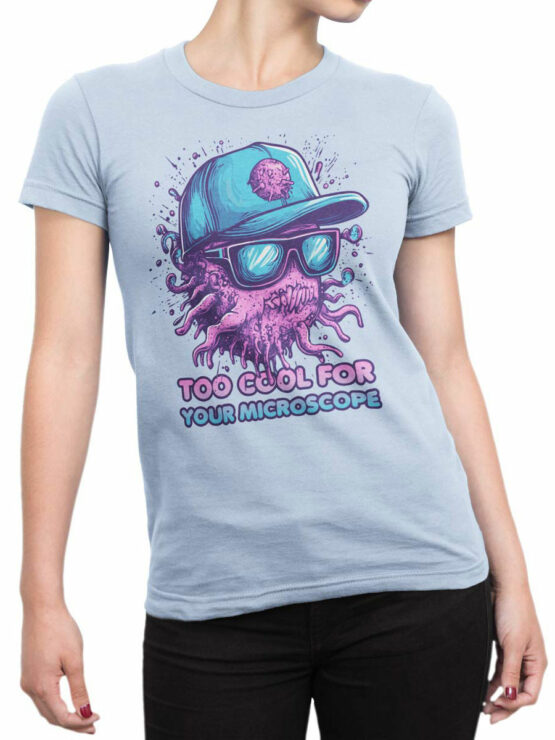 2390 Microscope Rebel T-Shirt Front Woman