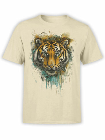 2453 Fierce Tiger T-Shirt Front