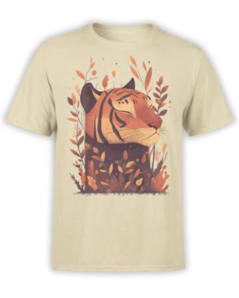 2457 Autumn Tiger T-Shirt Front