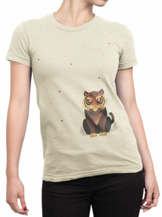 2458 Tiny Tiger T-Shirt Front Woman