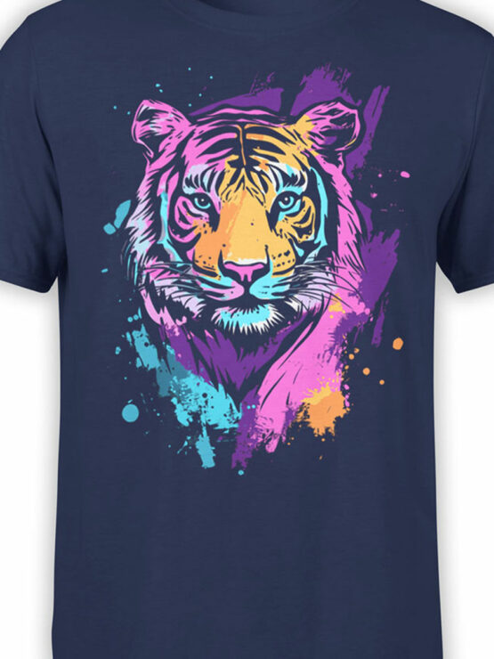 2461 Neon Tiger T-Shirt Front Color