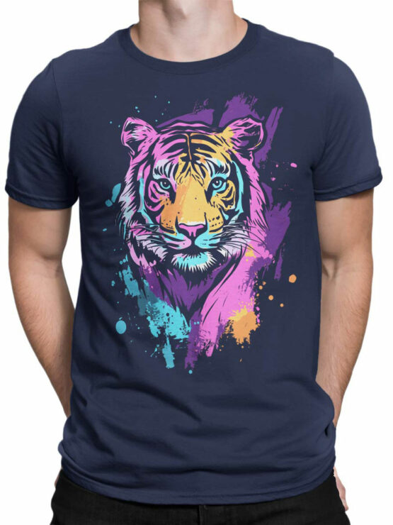 2461 Neon Tiger T-Shirt Front Man