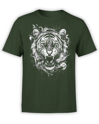 2462 Roaring Spirit Tiger T-Shirt Front