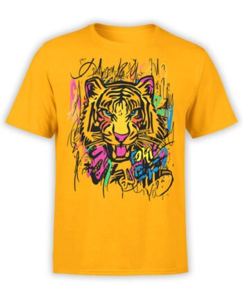 2463 Graffiti Tiger T-Shirt Front