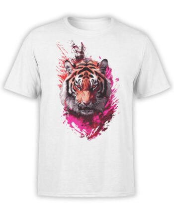 2465 Fierce Streak Tiger T-Shirt Front
