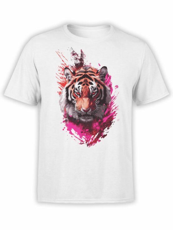 2465 Fierce Streak Tiger T-Shirt Front