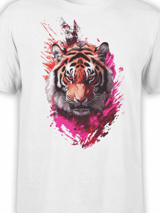 2465 Fierce Streak Tiger T-Shirt Front Color