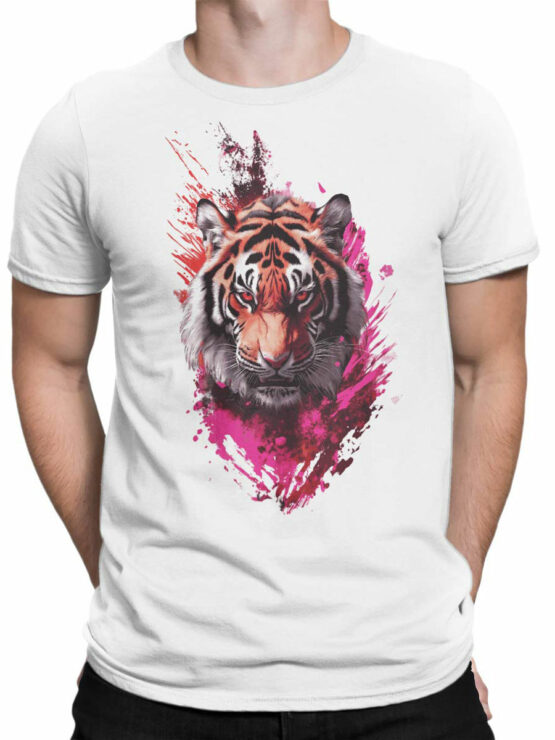 2465 Fierce Streak Tiger T-Shirt Front Man