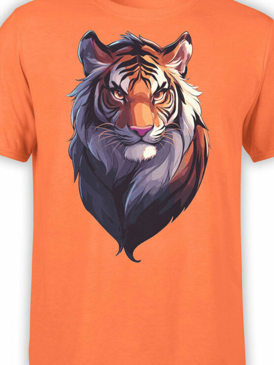 2466 Majestic Glare Tiger T-Shirt Front Color